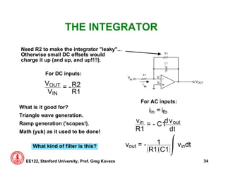 Integrator Ramp 2 op-amp concepts | PDF