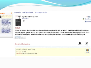 titolo che la biblioteca ha
ordinato al fornitore
 