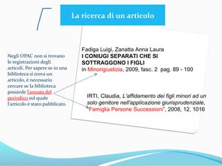 Maschera di
ricerca avanzata
è possibile precisare in quali
campi ricercare i termini
inseriti
se inserisco "umberto
eco" nel campo
autore, tra i risultati ci
saranno solo le opere
delle quali Eco è
autore, coautore,
prefatore, etc.
SebinaYou 2.0
 