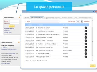La ricerca di un
periodico
raffino per natura
e seleziono
"periodico"
SebinaYou 2.0
 