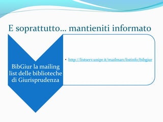 EUREKA
INTERROGHIAM
O SFX, IL
CATALOGO DEI
PERIODICI
ELETTRONICI
APRIAMO IL MENU
DEI SERVIZI
DISPONIBILI PER IL
PERIODICO
 