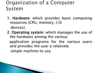 2 opreating system | PPTX | Operating Systems | Computer Software and ...