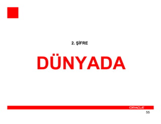 2. ŞĐFRE




DÜNYADA

             55
 