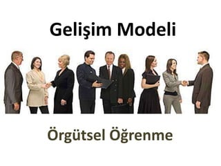 Gelişim Modeli




Öüٲ Öğrenme
 