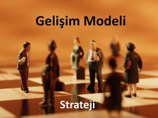Gelişim Modeli




   Strateji
 