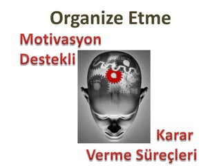 Organize Etme
 