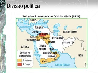 Divisão política
 
