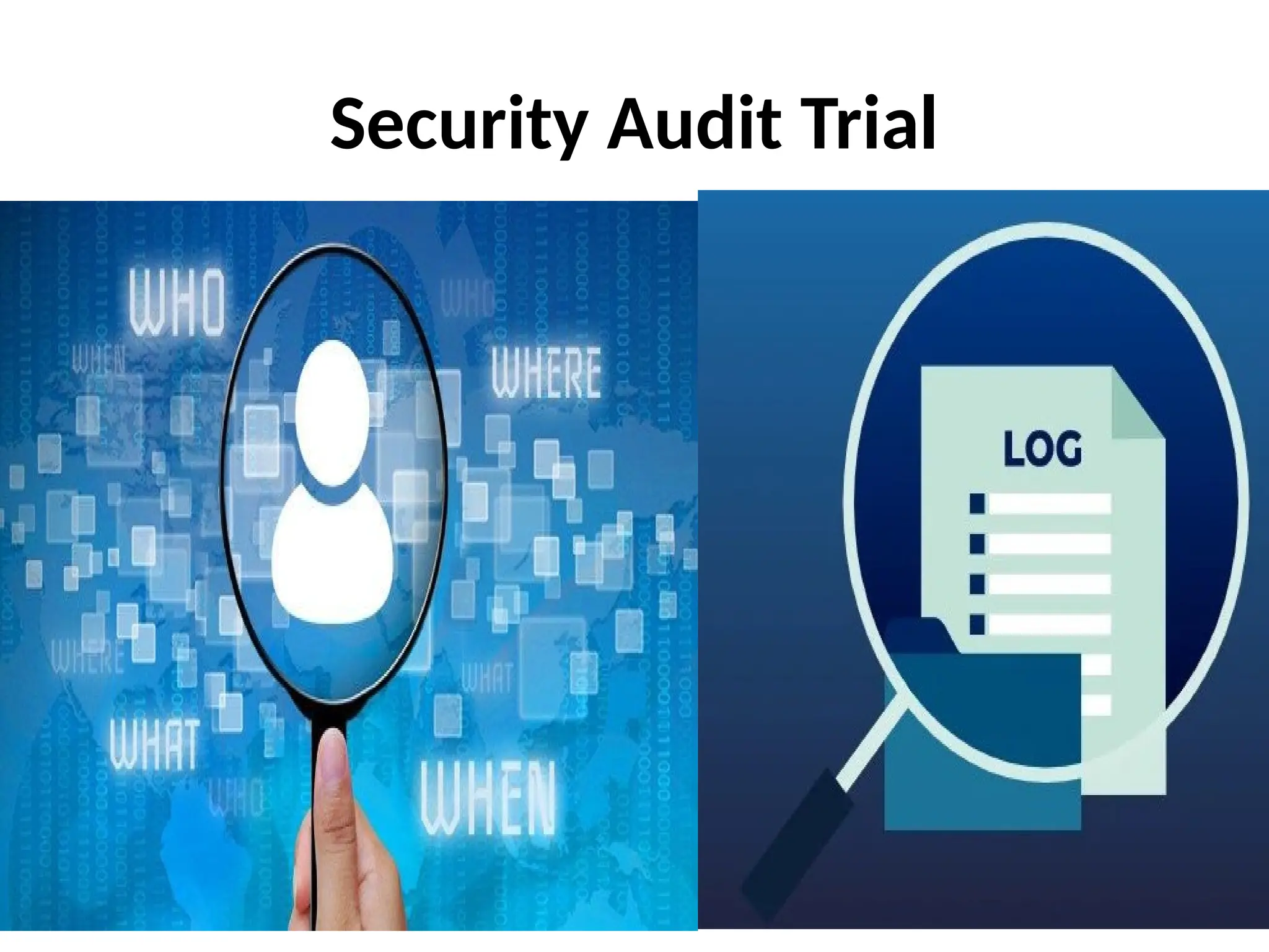 Security Audit Trial
 