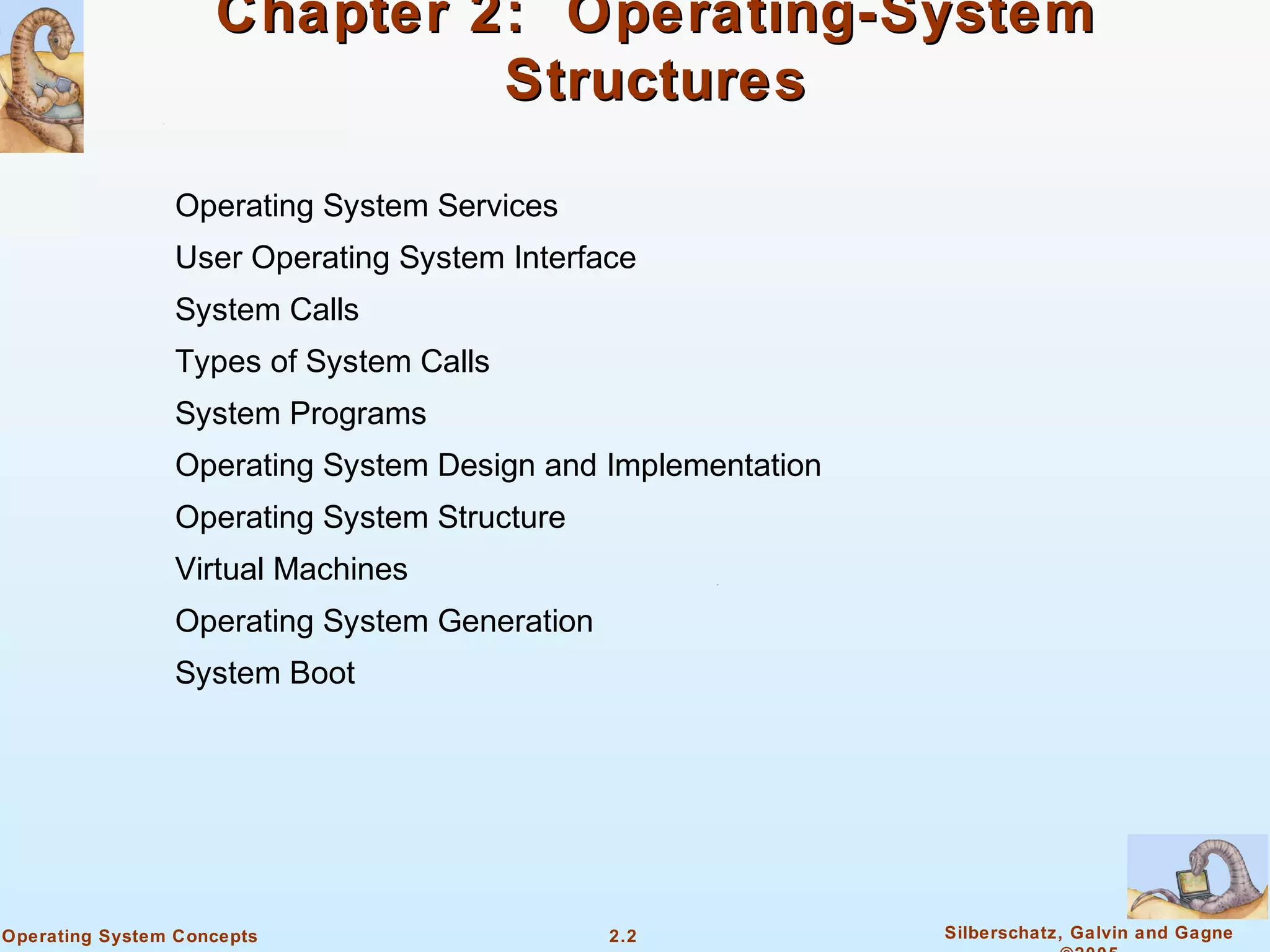2.Operating System Structures | PPT