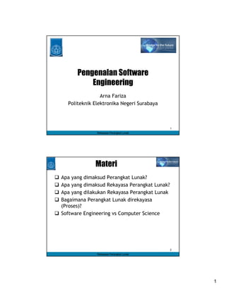 2. pengenalan software engineering | PDF