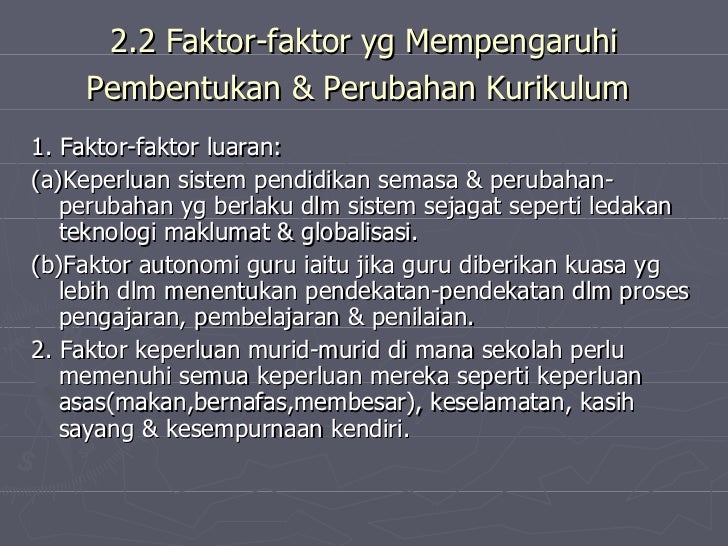 2 Pengurusan Dan Perkembangan Kurikulum