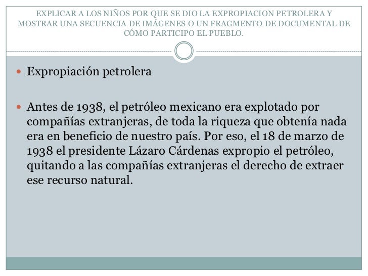 Expropiacion petrolera