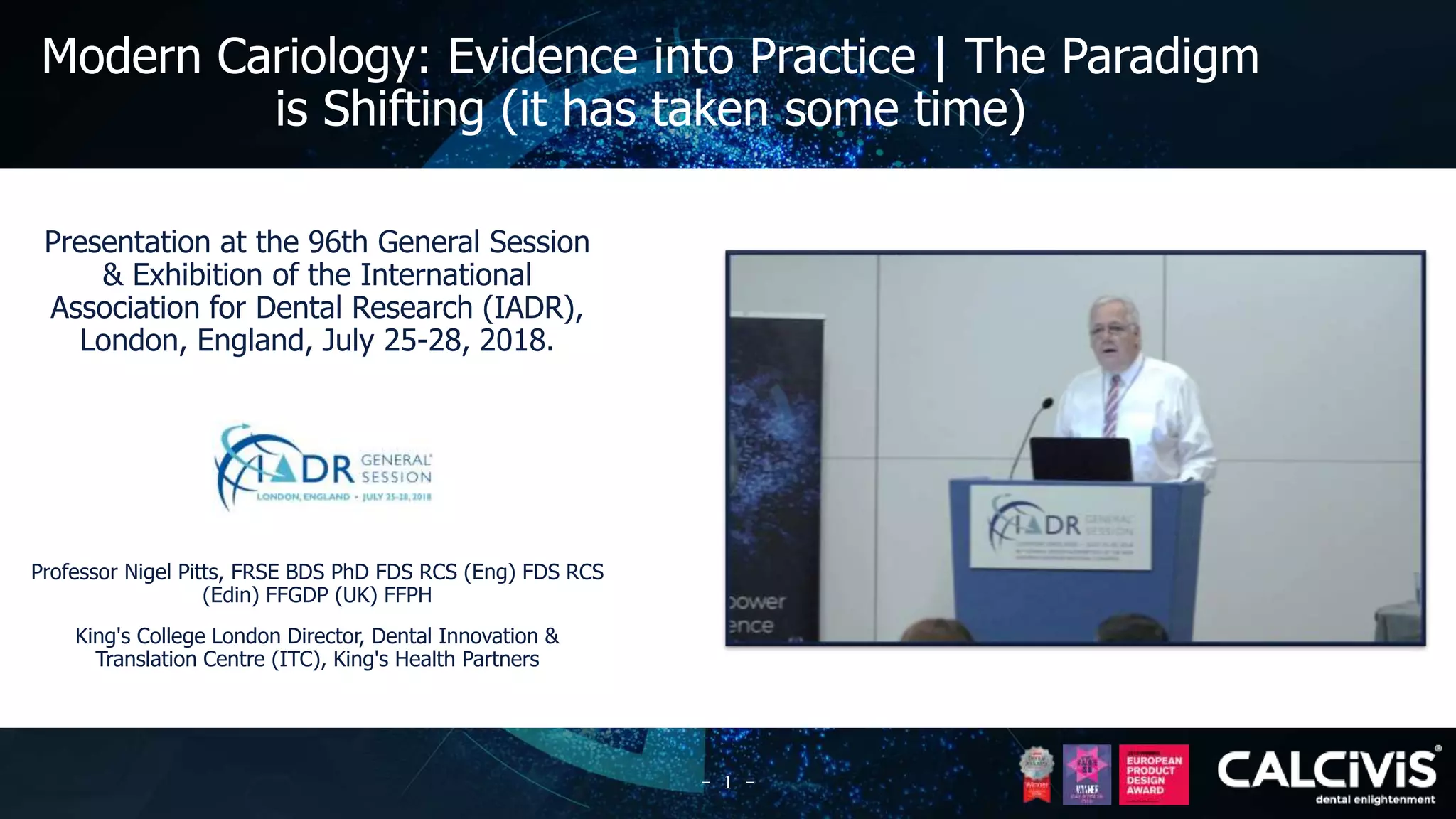 Modern Cariology: Evidence into Practice | The Paradigm is Shifting (it ...