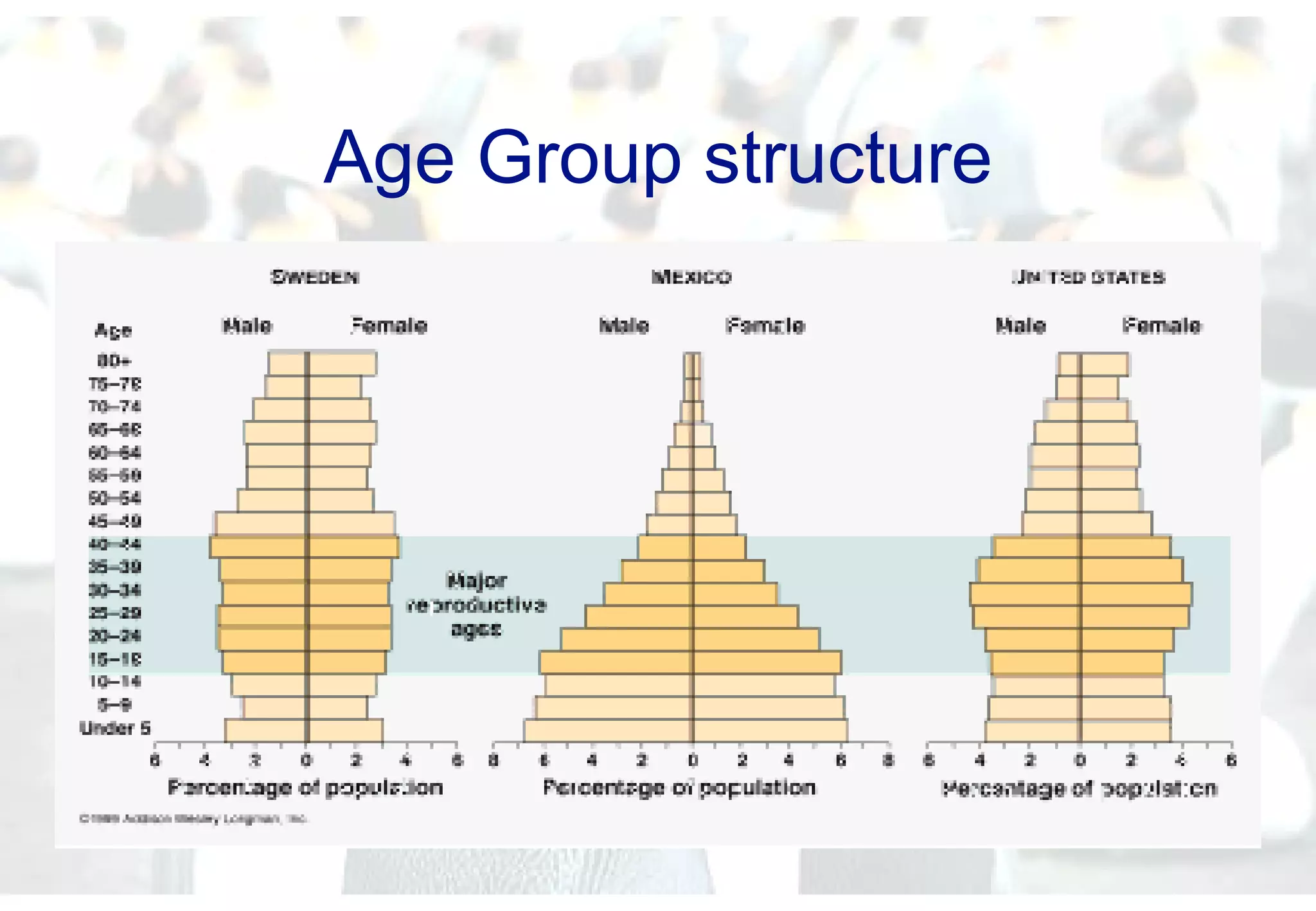 Age Group structure 