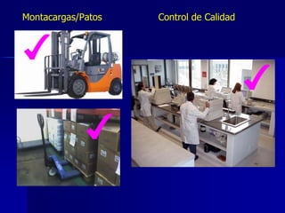 Montacargas/Patos Control de Calidad
 