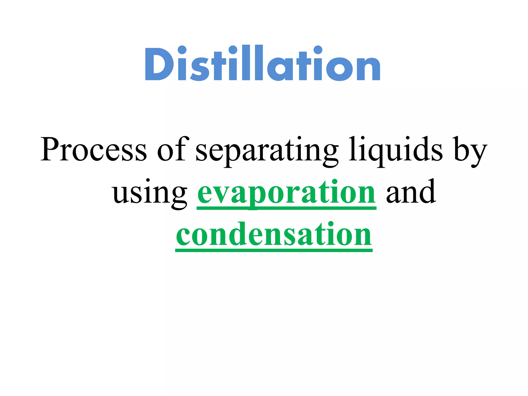 3 ppt methods of separation | PPTX