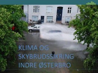 111-11-2020
KLIMA OG
SKYBRUDSSIKRING
INDRE ØSTERBRO
 
