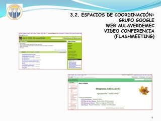 Generar un entorno sostenible a nivel, al menos, de aula y de centro.
