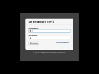 2. Prestashop - Installation