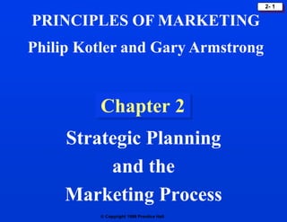 Principles of marketing strategic planning | PPT