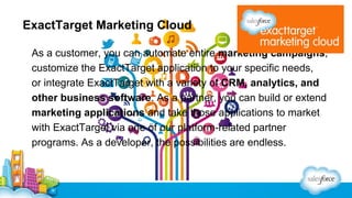 Programming the ExactTarget Marketing Cloud | PDF