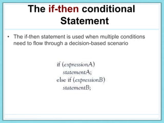 OCA JAVA - 2 Programming with Java Statements | PPT
