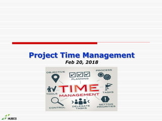 Project Time Management
Feb 20, 2018
 