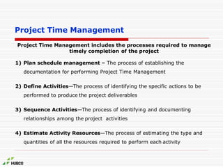 Project time management | PPTX