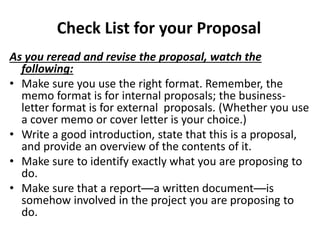 How to write a proposal -writing | PPT
