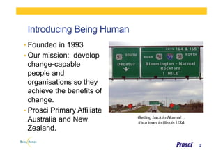 Prosci Webinar: Ready Set Change Building a Change Capable Organisation