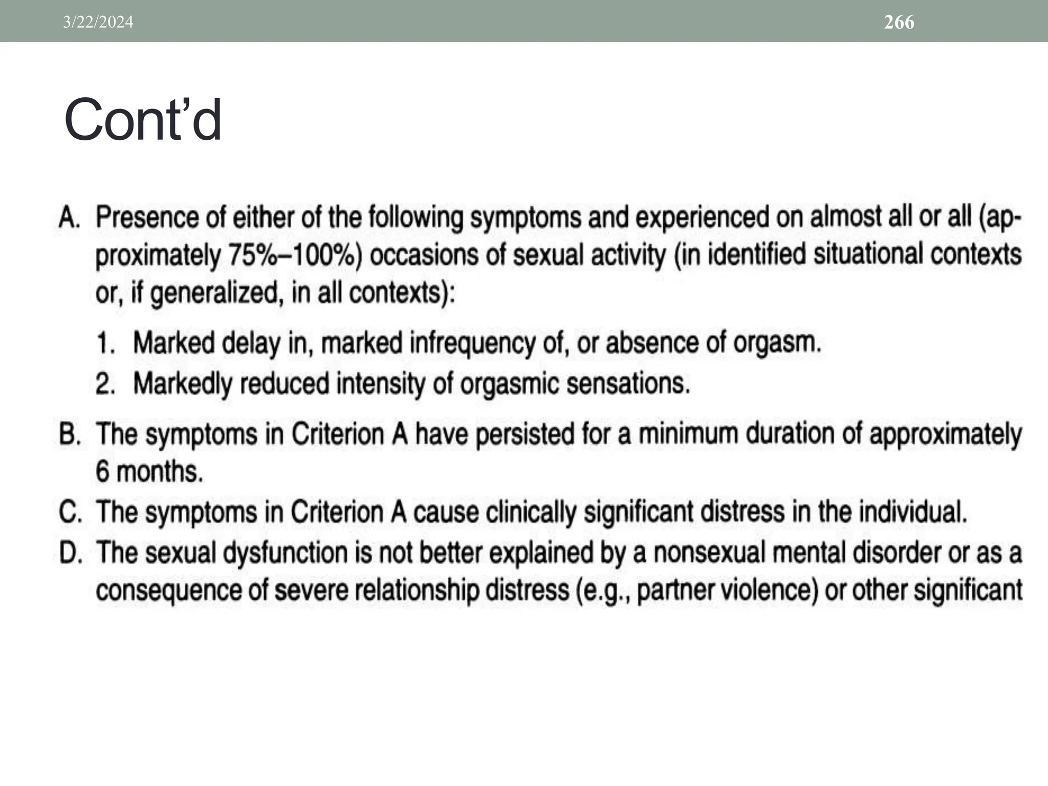 Cont’d
3/22/2024 266
 