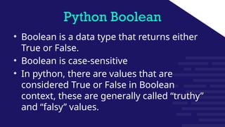 2-python-conditionals.pptx programming language | PPTX