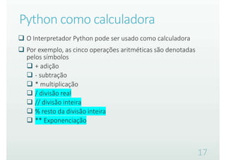 2-Python-Tipos de dados Básicos em Python | PDF