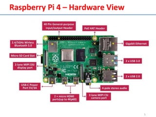 Comprehensive Raspberry Pi Programming and Hardware Overview | PDF