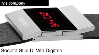 © 2010 - 2013 Constellation Research, Inc. All rights reserved.
The company
Società Stile Di Vita Digitale
 