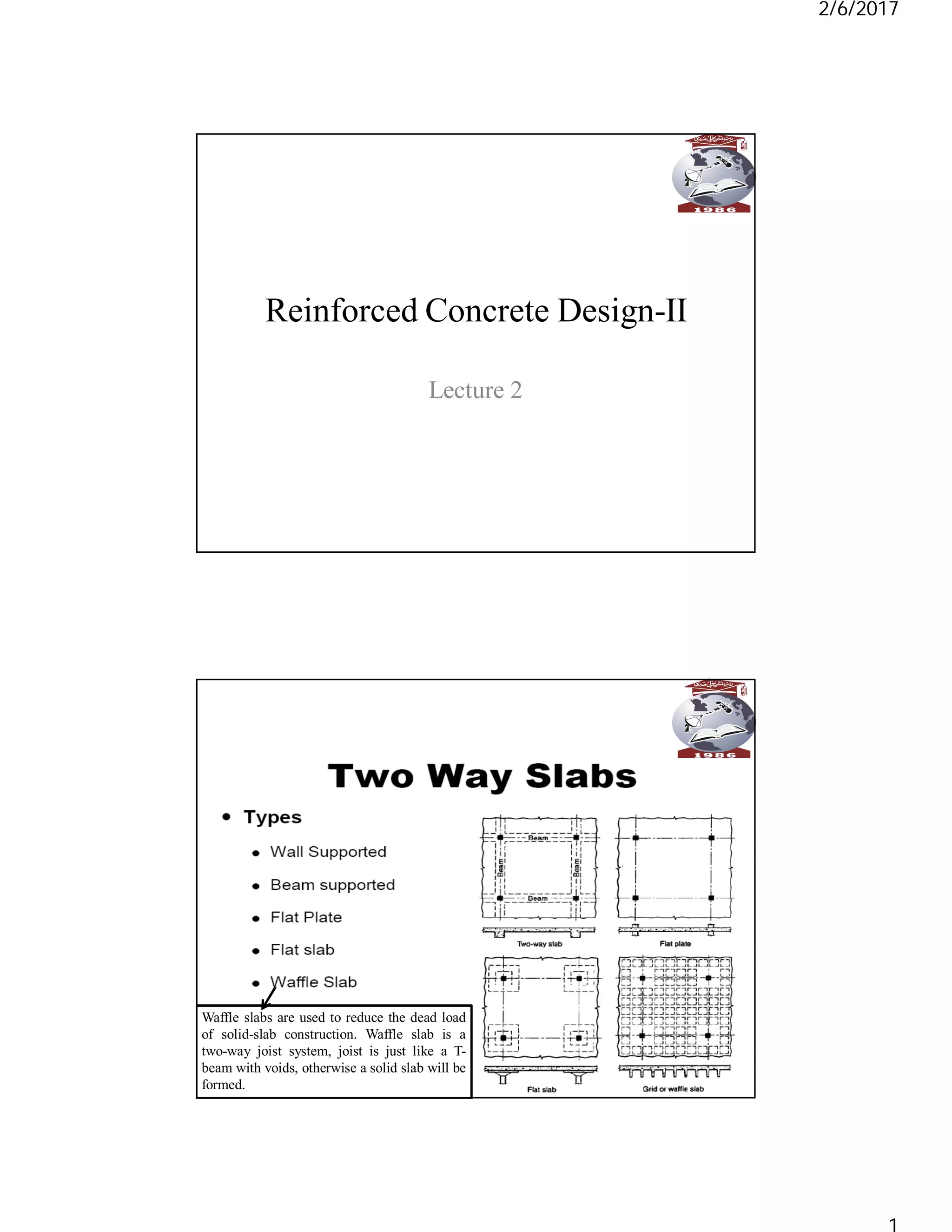 Reducing Slab 2 two way slab | PDF
