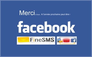 Mercià tous . A l’année prochaine peut être !
 