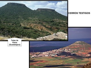 CERROS TESTIGOS Tetas de Viana (Guadalajara) 