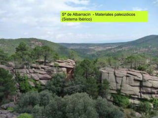 Sª de Albarracín  - Materiales paleozóicos (Sistema Ibérico) 