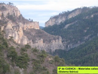 Sª de CUENCA – Materiales calizos (Sistema Ibérico) 