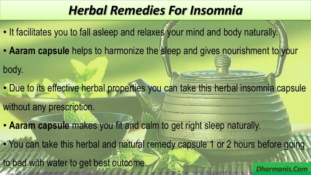 7 Effective Herbal Remedies For Insomnia