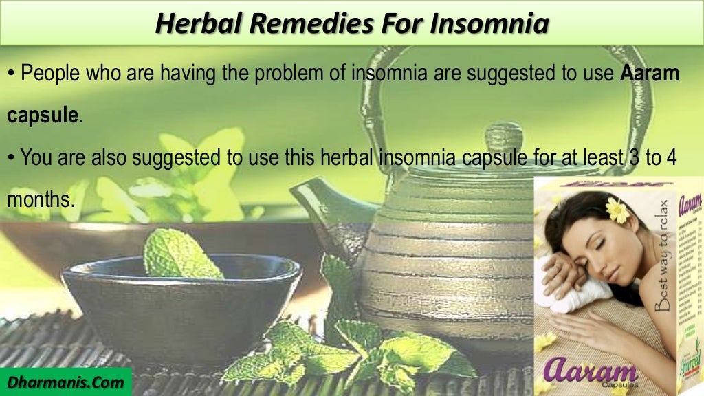 7 Effective Herbal Remedies For Insomnia
