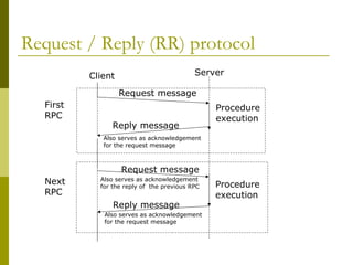 Price R Protocall remote procedure calls | PPT