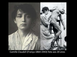 Camille Claudell (França-1864-1943) foto aos 20 anos
 