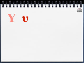 CLARA
      ÁLVAREZ




Υ υ
 