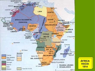 ÁFRICA HACIA 1914 