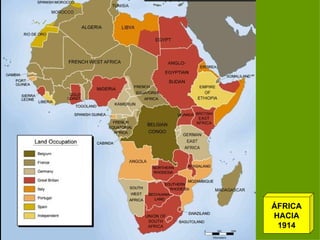 ÁFRICA HACIA 1914 