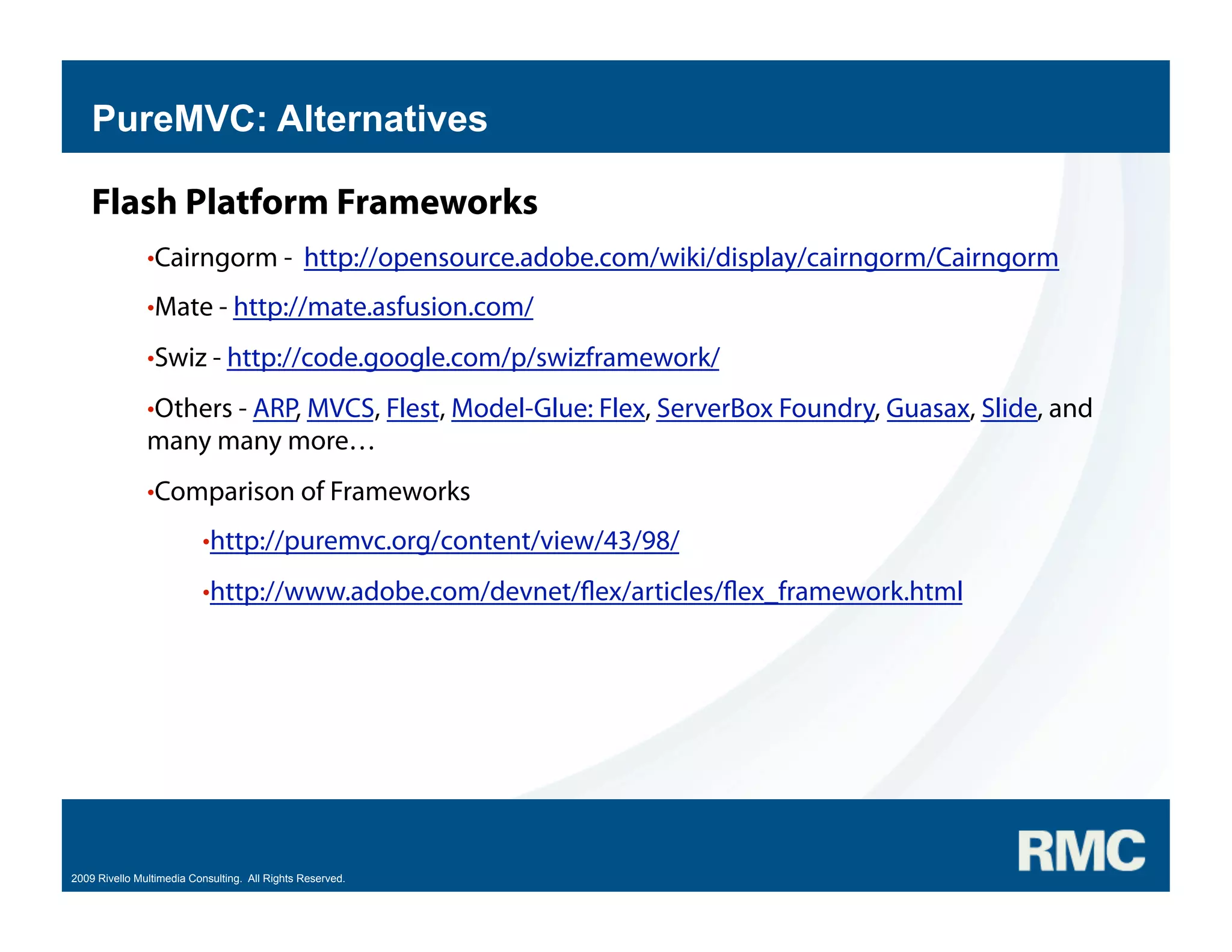 Samuel Asher Rivello - PureMVC Hands On Part 2