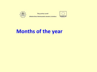Months of the year  