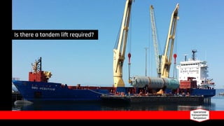 Is there a tandem lift required?
 